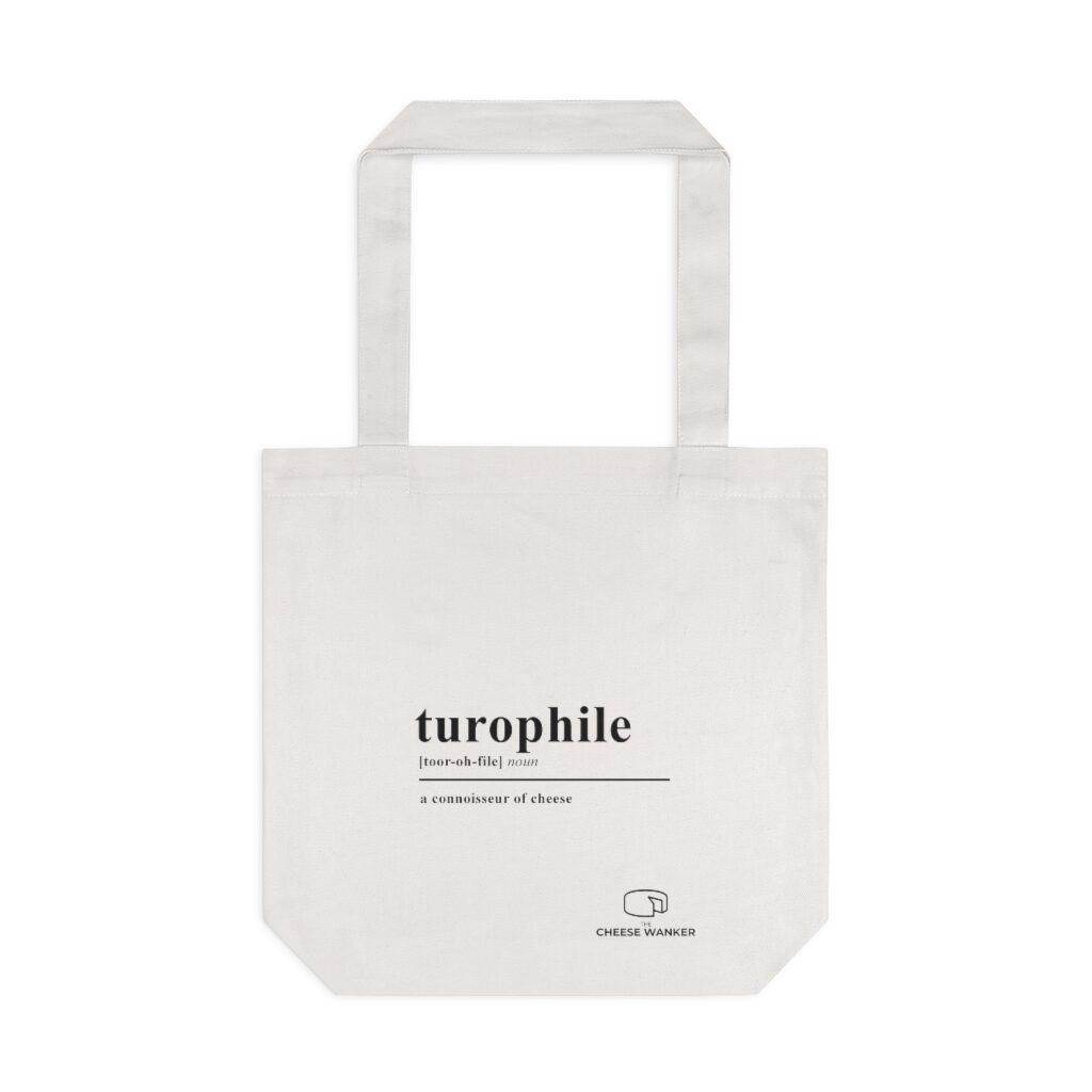 White Turophile Market Bag