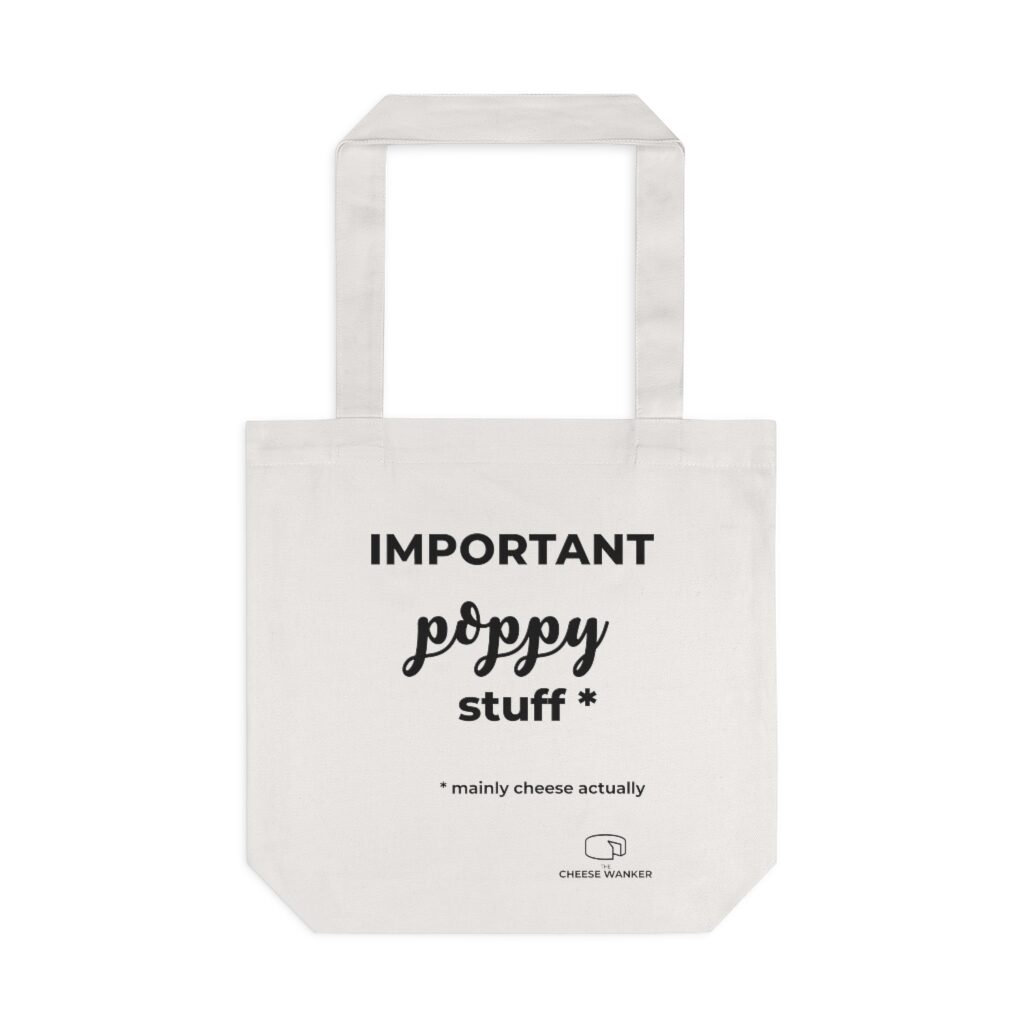 Important Poppy Stuff Market Bag - White