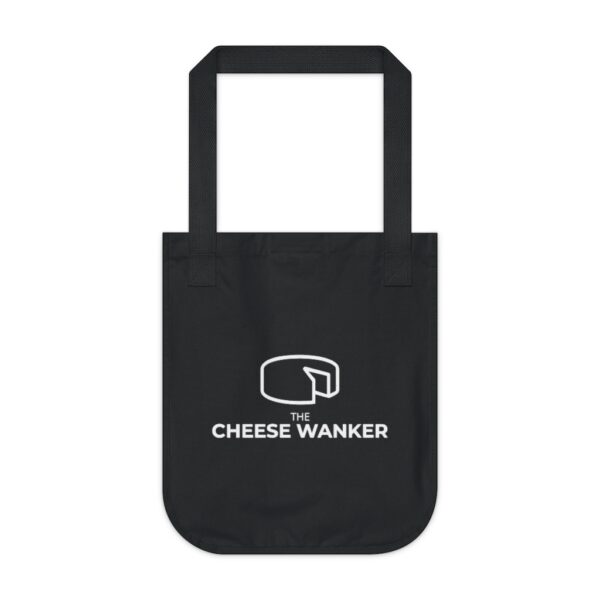 The Cheese Wanker Original Grocery Bag - Black
