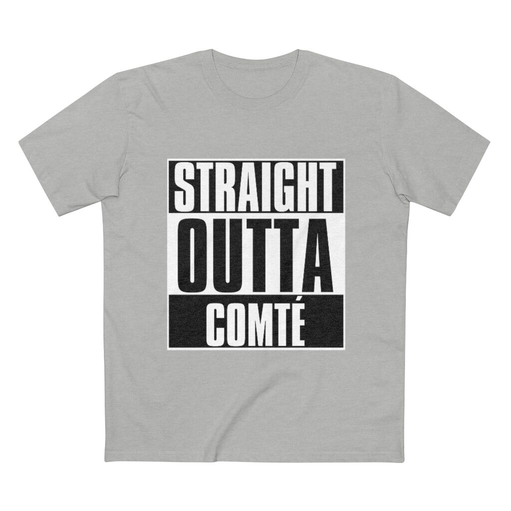 Straight Outta Comté Unisex T-Shirt - Athletic Heather