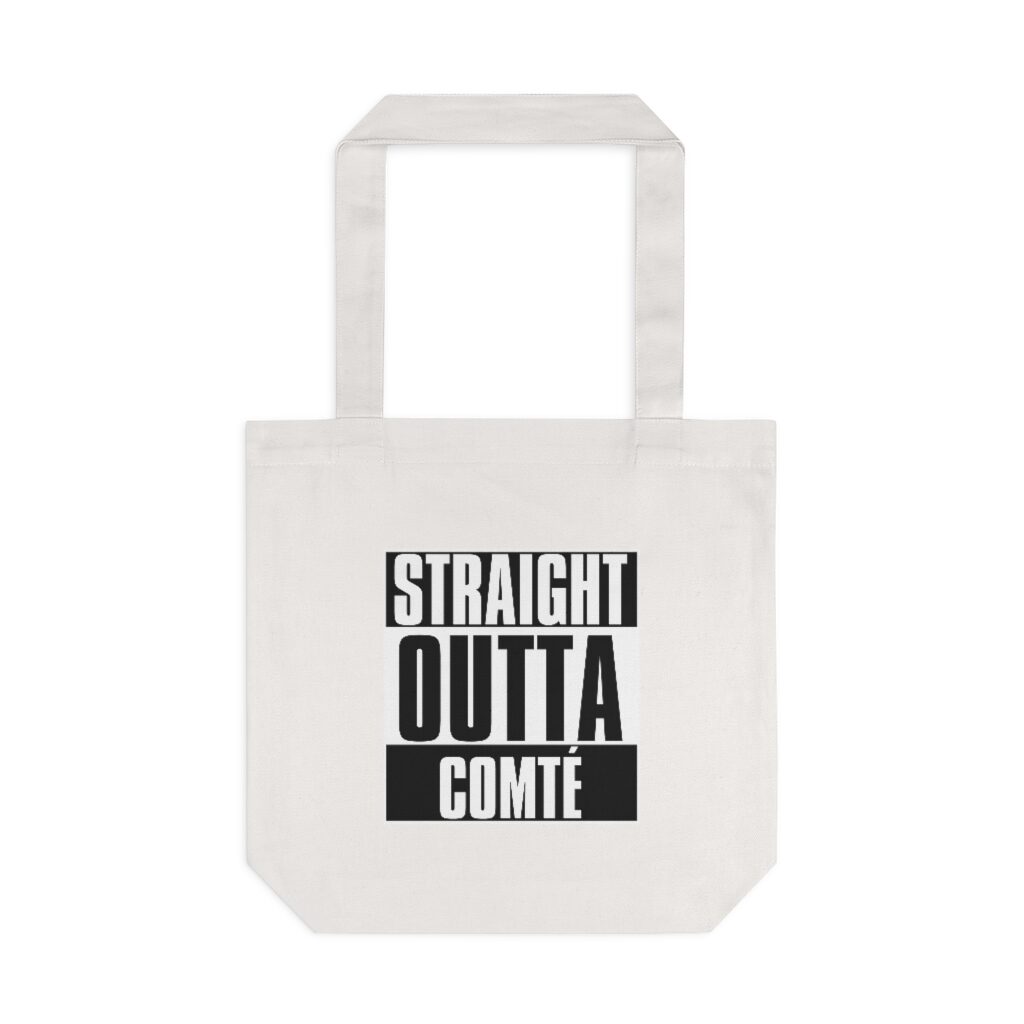 Straight Outta Comté Market Bag - White