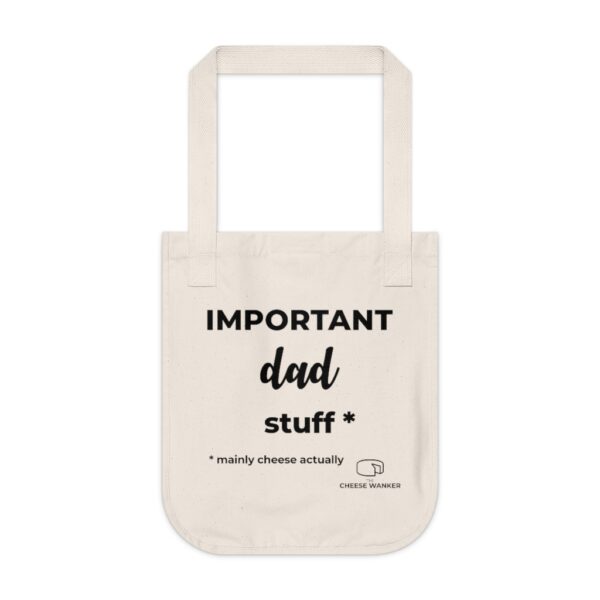 Important Dad Stuff Grocery Bag - Natural
