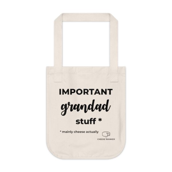 Important Grandad Stuff Grocery Bag - Natural