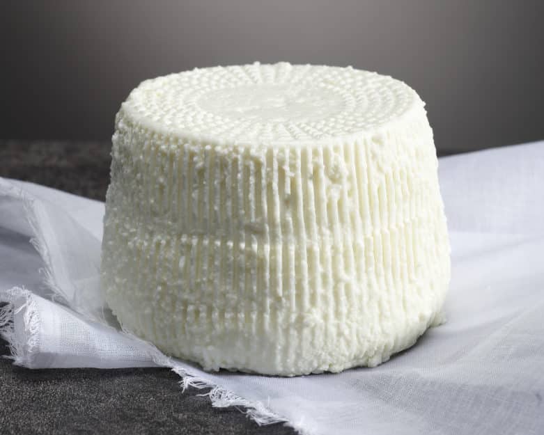Fresh white cheese Brocciu AOP from Corse