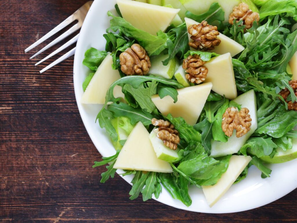 Gouda and Apple Waldorf Salad Pregnancy-Safe recipe