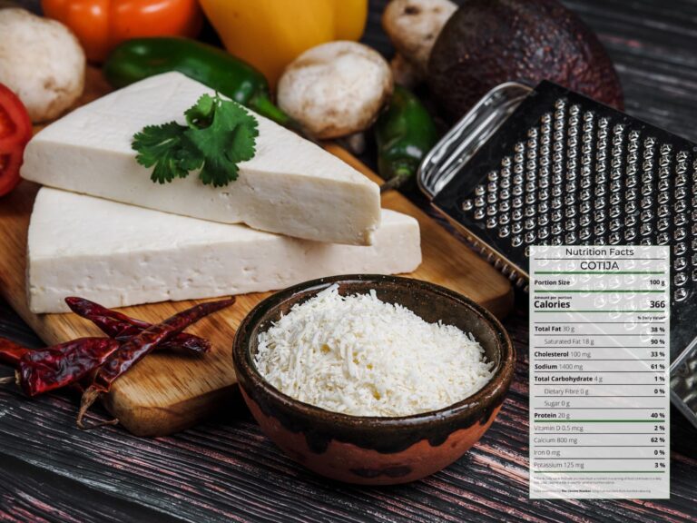 Cotija Nutrition Facts (Is Cotija Cheese Good For You)