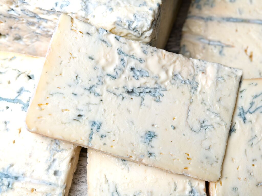 Italian blue cheese Gorgonzola Dolce
