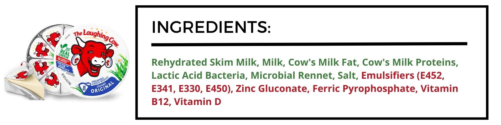 The Laughing Cow Ingredients