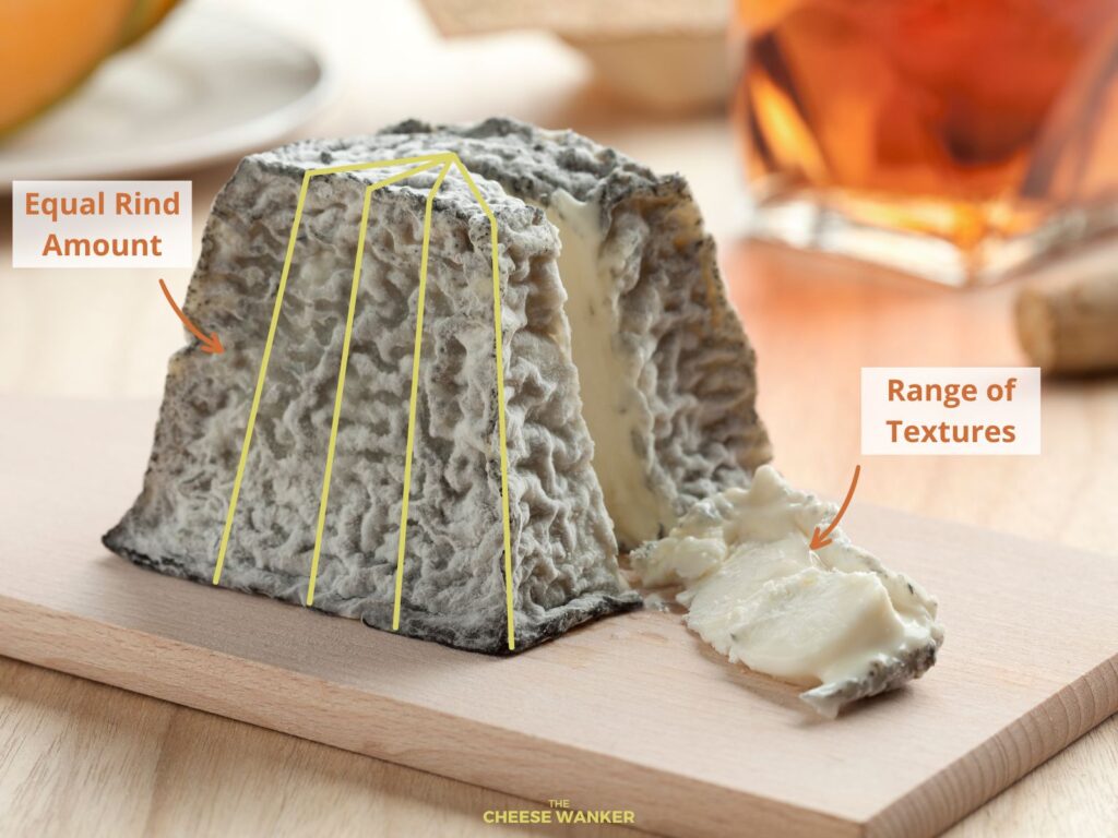 Cutting Pyramid Cheese