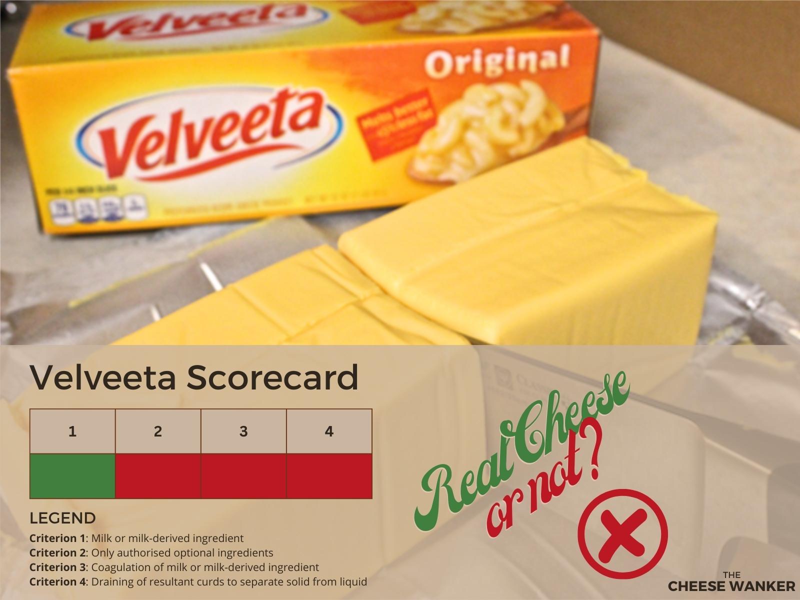 Velveeta Scorecard