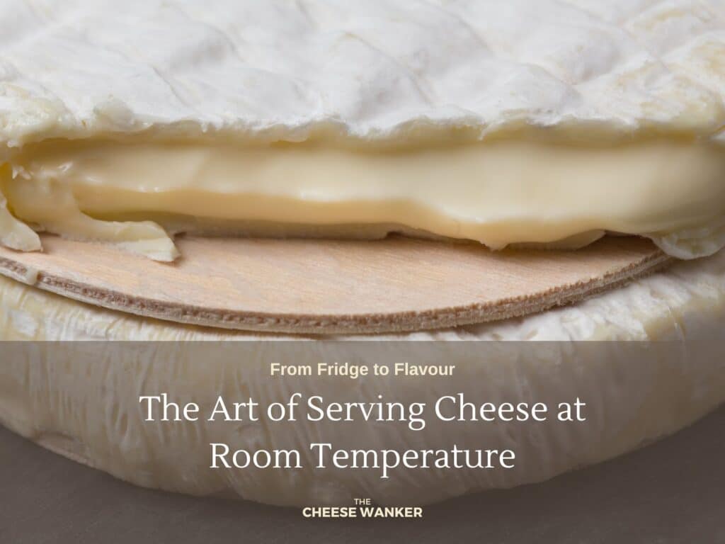 The Art of Serving Cheese at Room Temperature