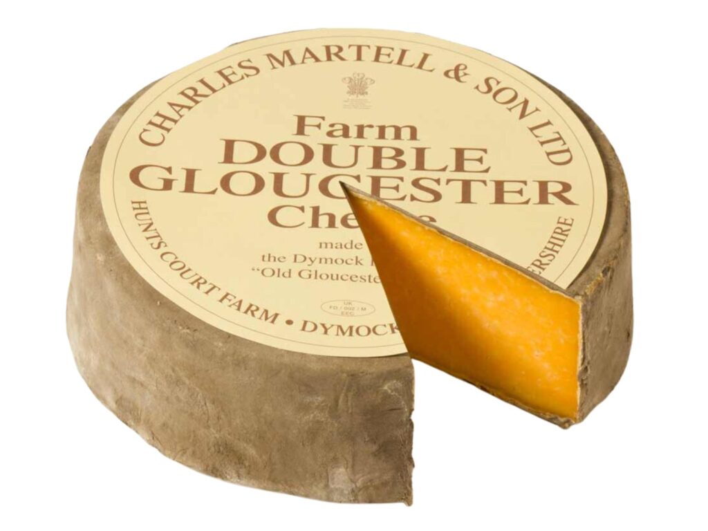 Wheel of Double Gloucester Cheese
