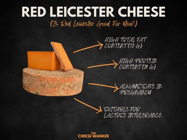 Red Leicester Cheese Nutrition Facts (Feature)